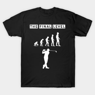 The evolution of a real golfers T-Shirt